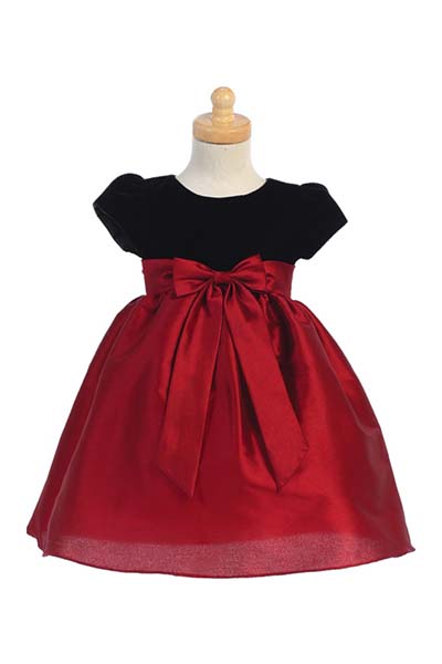 Baby Girl Christmas Dress, Baby Girl Christmas Dresses, Zuli Kids 412877 -  DD250 - Zuli Kids Clothing